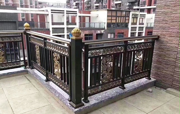 碧桂园-铝艺庭院门、铝艺围栏案例